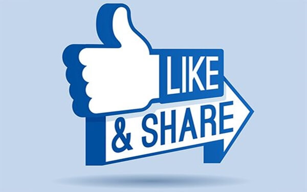 Cách share bài viết Facebeook