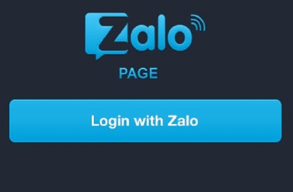Truy cập Zalo page trên điện thoại