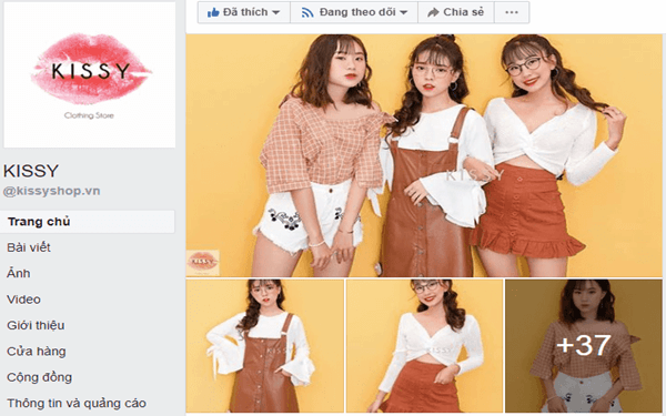 Cách tăng like Fanpage bán quần áo online trên Facebook