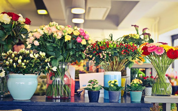 Mở cửa hàng kinh doanh hoa tươi
