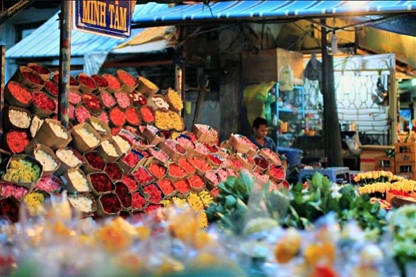 Chợ Hồ Thị Kỷ chuyên hoa tươi giá sỉ tại TPHCM