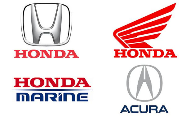 Nhận diện thương hiệu giúp phân khúc thị trường dễ dàng ví dụ như thương hiệu Honda
