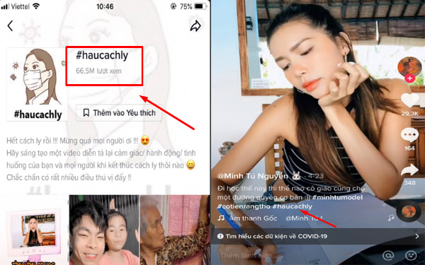 Thẻ hashtag hot nhất Việt Nam