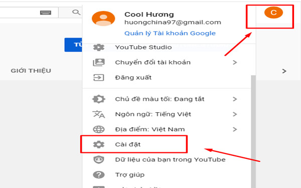 Bắt đầu cài đặt xóa kênh