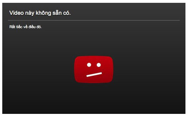 Video vi phạm bản quyền có thể làm tài khoản YouTube bị khóa