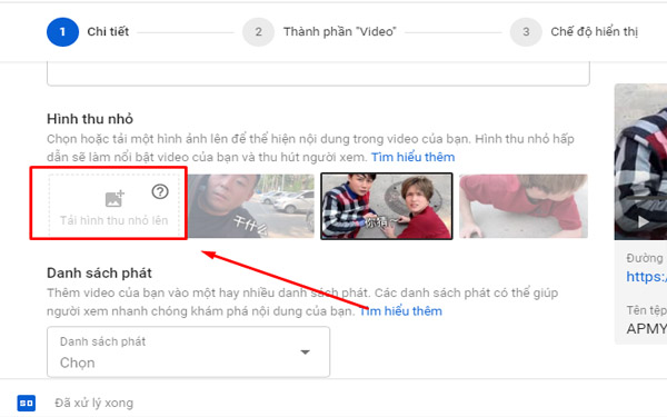 Cách chọn ảnh thumbnail cho đoạn video Youtube 