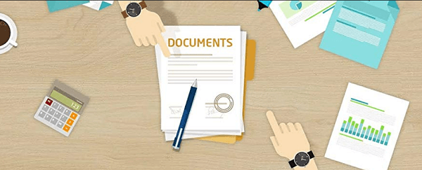 Chuẩn bị đầy đủ các loại giấy tờ để xác minh tài khoản thành công