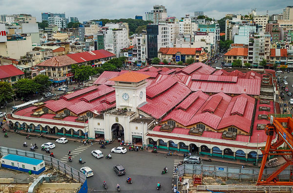 Toàn cảnh ngôi chợ quy mô nhất Sài Gòn