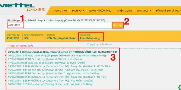 Thực hiện đúng các bước trong cách kiểm tra vận đơn để có được thông tin chính xác