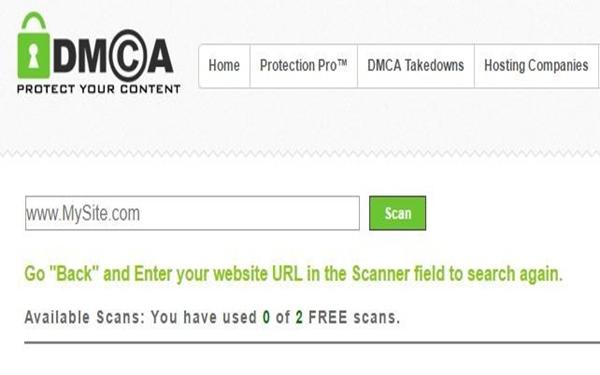 DMCA scan là công cụ tuyệt vời trong việc bảo vệ bản quyền tác giả