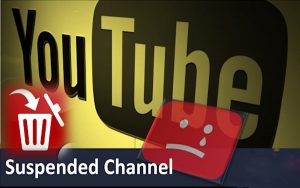 kênh youtube bị xóa