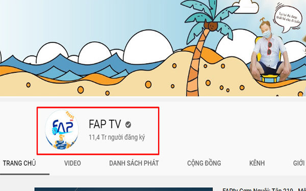 Kênh youtube FAP TV