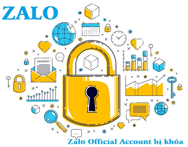 Gửi email thông tin Zalo OA khi bị khóa để nhận được cách khôi phục tài khoản