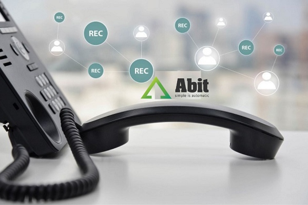 Tính năng ghi âm cuộc gọi khách hàng trên Abit