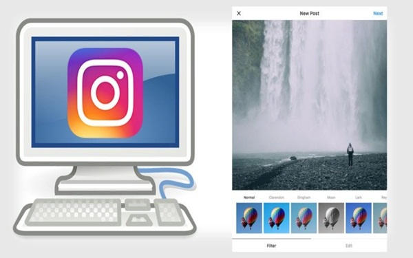 Sử dụng trang web hỗ trợ tải hình trên instagram về máy tính