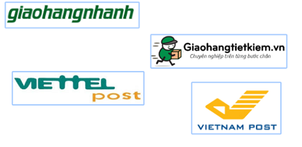 Sử dụng một số dịch vụ giao hàng online của các đơn vị vận chuyển chuyên nghiệp