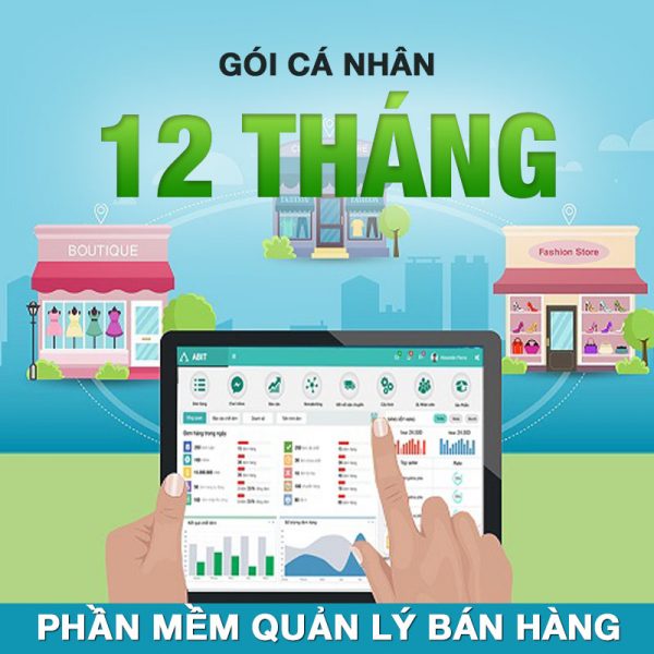 Phần mềm quản lý bán hàng gói cá nhân 3 tháng