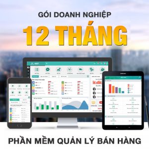 Phần mềm quản lý bán hàng gói doanh  nghiệp 12 tháng