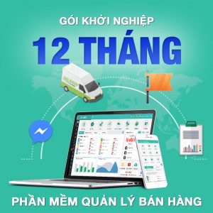 Phần mềm quản lý bán hàng gói khởi nghiệp 12 tháng