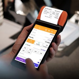 Thanh toán linh hoạt với máy pos cầm tay