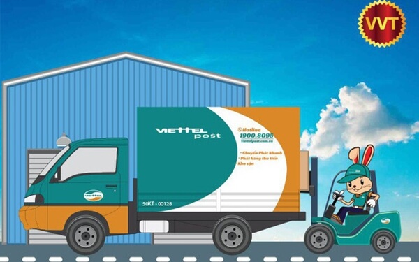 Đơn vị vận chuyển uy tín: Viettel Post