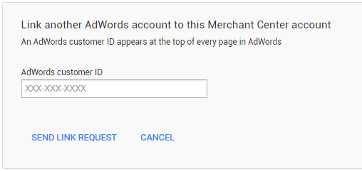Nhập ID tài khoản Adwords để kết nối