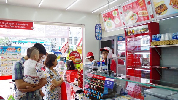 Cửa hàng tiện lợi circle k tân phú