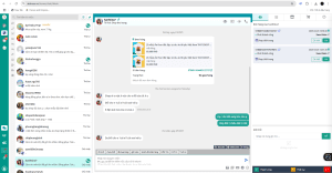 chat sàn tmđt tiktok