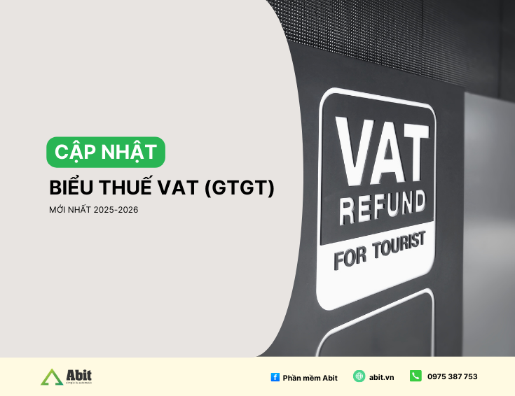 cập nhật biểu thuế VAT 2025-2026