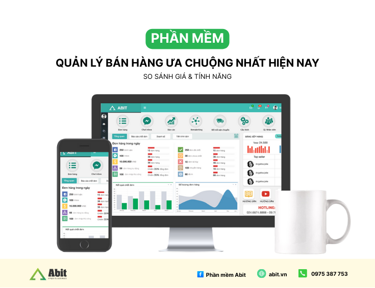 phần mềm quản lý bán hàng ưa chuộng