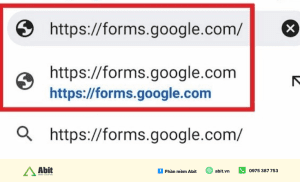 khảo sát google form