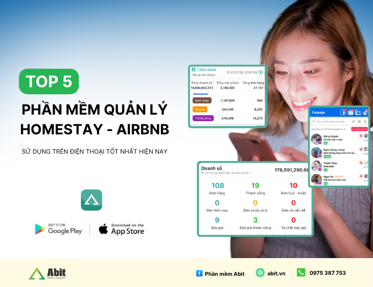 phần mềm quản lý homestay airbnb
