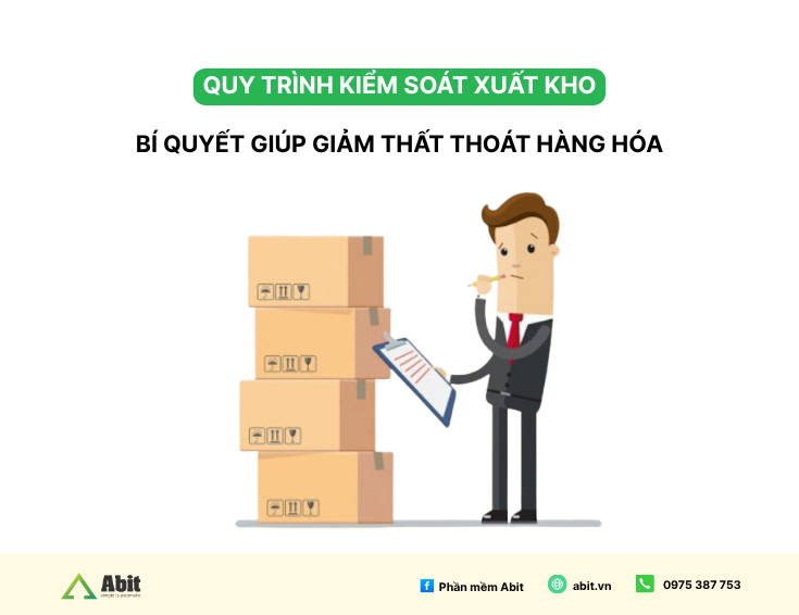 quy trình kiểm soát xuất kho