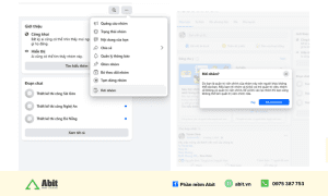 Cách rời nhóm Facebook