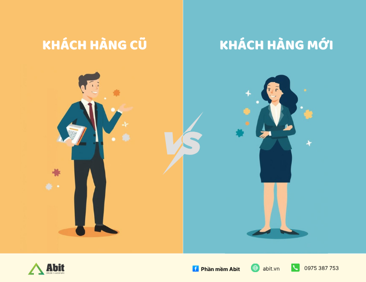 khách hàng cũ và khách hàng mới