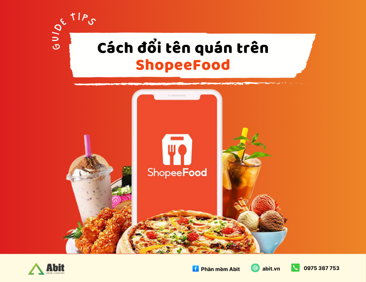 cách đổi tên quán trên shopeefood