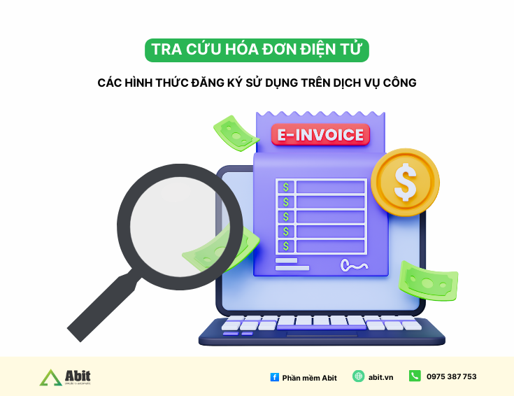 tra cứu hóa đơn điện tử trên dịch vụ công