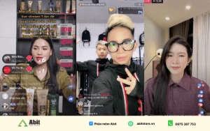livestream dạng shoppertainment