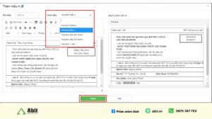 thêm mẫu in tùy chỉnh